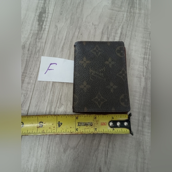 Auth Louis Vuitton Monogram Visible Pass Case Porte 2 Cartes Vertical - Picture 9 of 10